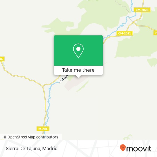 Sierra De Tajuña map