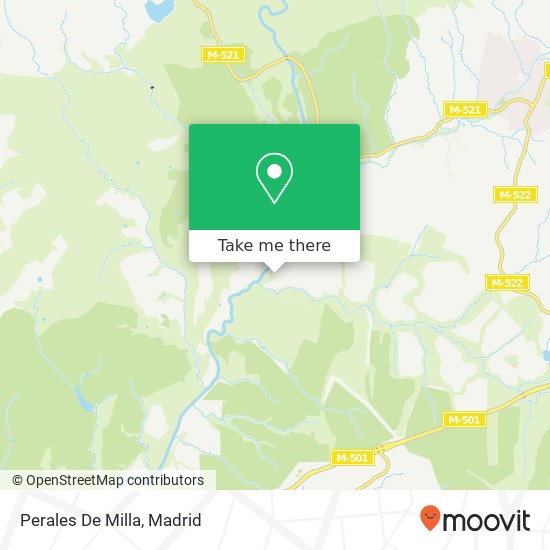 mapa Perales De Milla