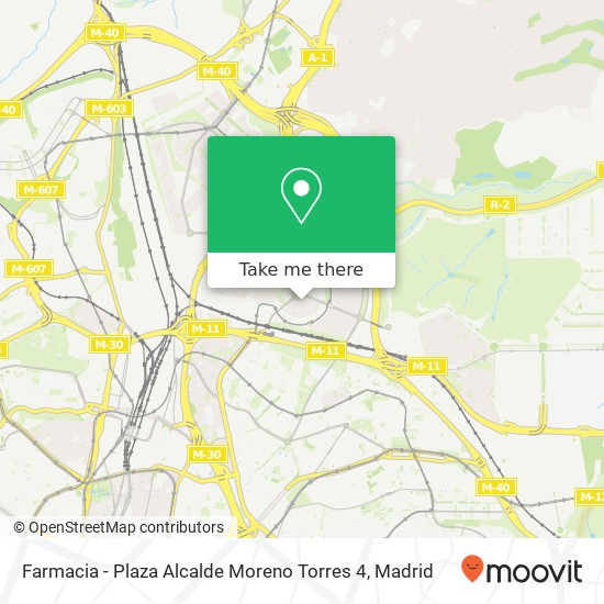 Farmacia - Plaza Alcalde Moreno Torres 4 map