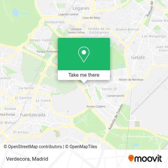 Verdecora map