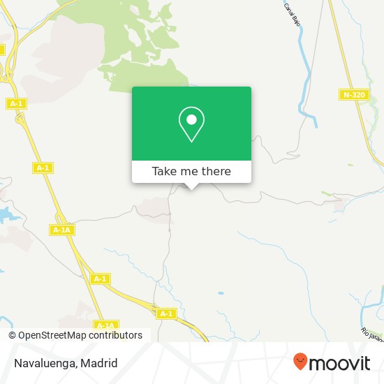 Navaluenga map