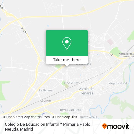 Colegio De Educación Infantil Y Primaria Pablo Neruda map