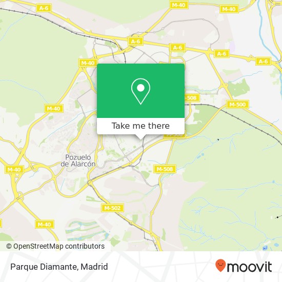 mapa Parque Diamante