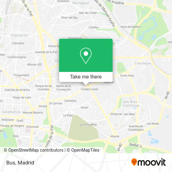 Bus map