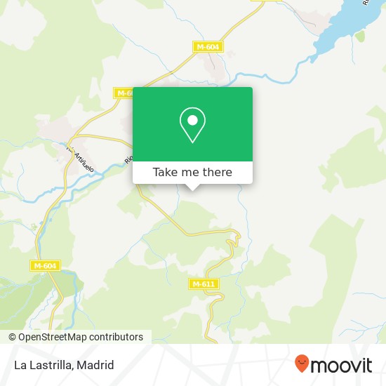 mapa La Lastrilla