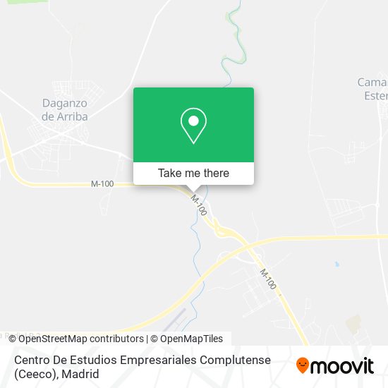 Centro De Estudios Empresariales Complutense (Ceeco) map