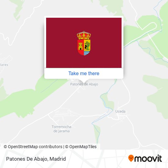 Patones De Abajo map