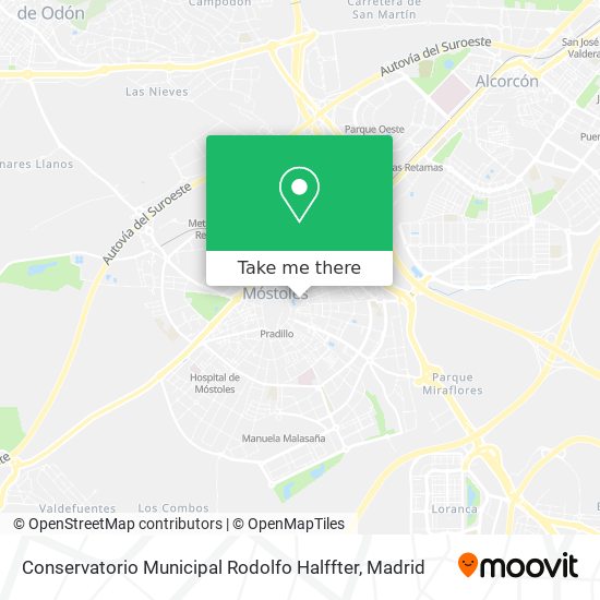 Conservatorio Municipal Rodolfo Halffter map