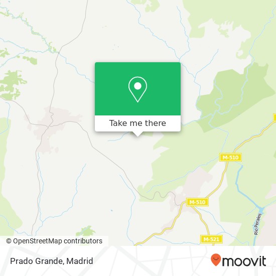Prado Grande map