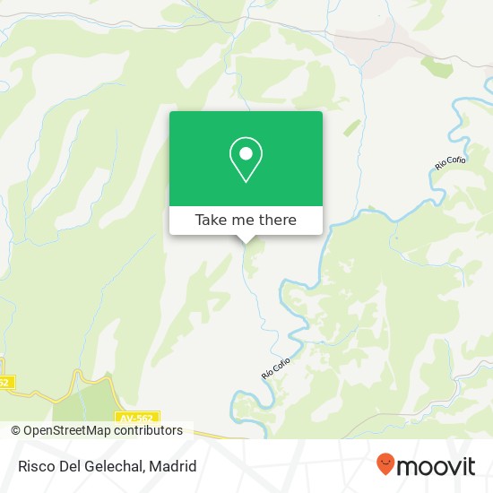 mapa Risco Del Gelechal
