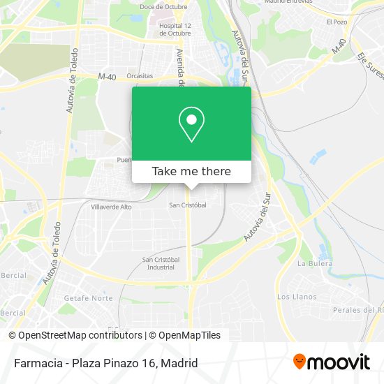 mapa Farmacia - Plaza Pinazo 16
