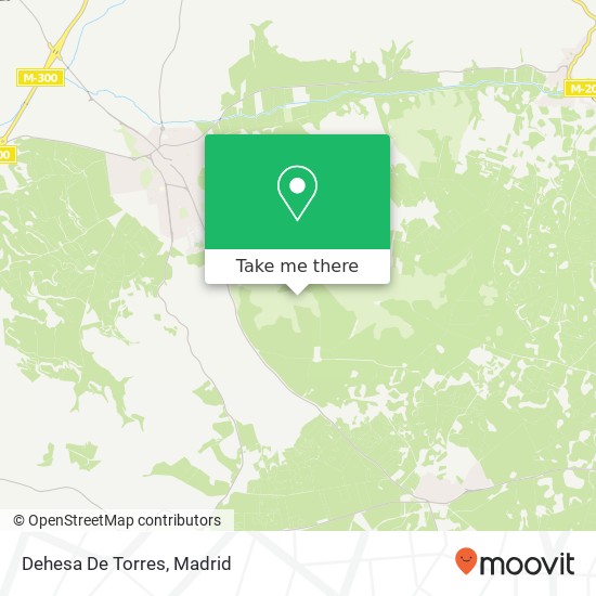Dehesa De Torres map