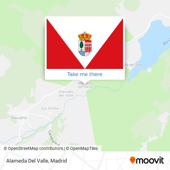 Alameda Del Valle map