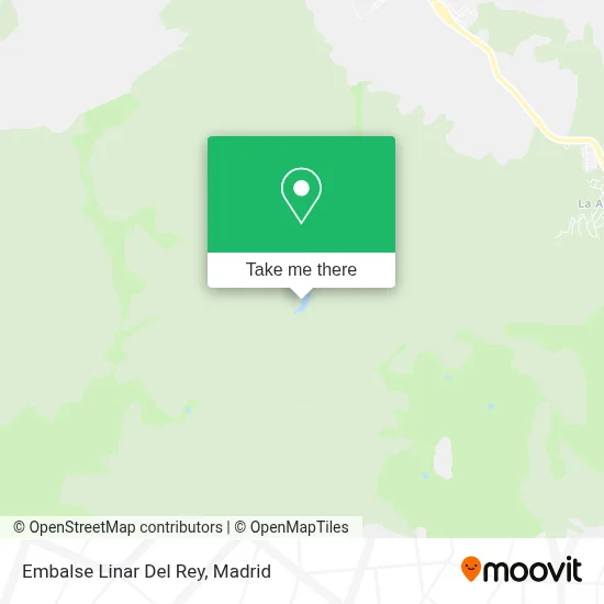 Embalse Linar Del Rey map
