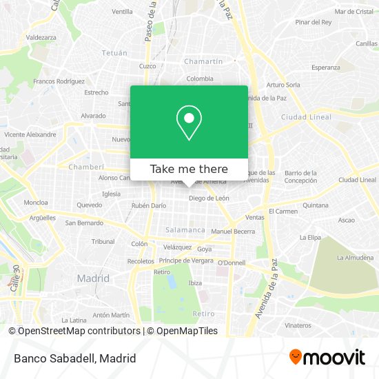 mapa Banco Sabadell