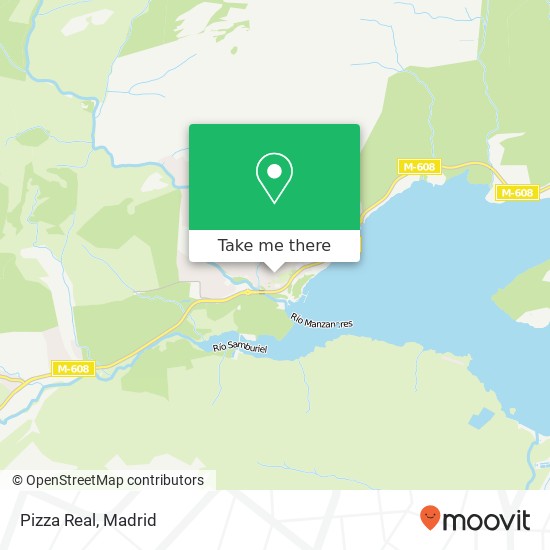 Pizza Real map