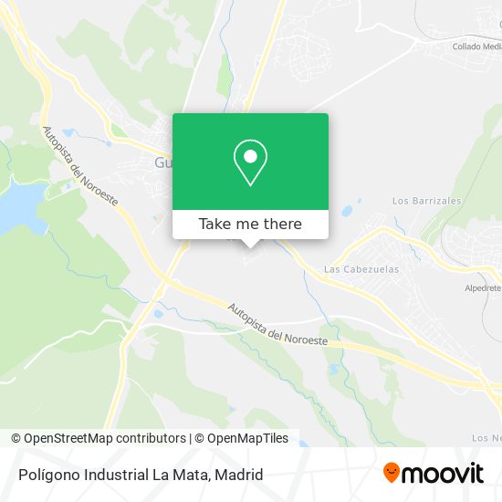 Polígono Industrial La Mata map