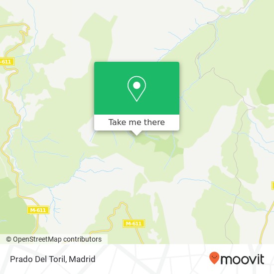 Prado Del Toril map