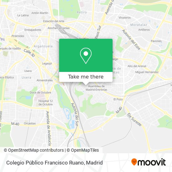 Colegio Público Francisco Ruano map