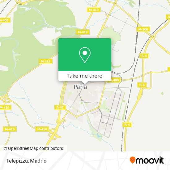 Telepizza map