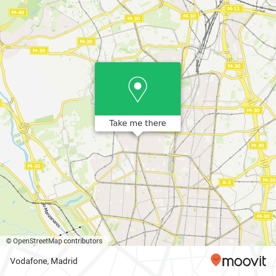 Vodafone map