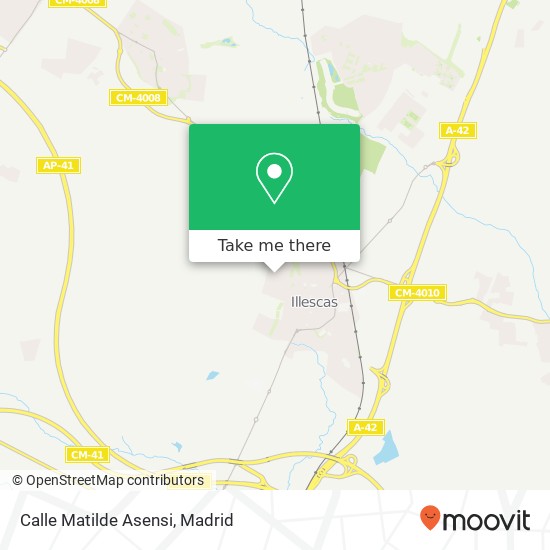 Calle Matilde Asensi map