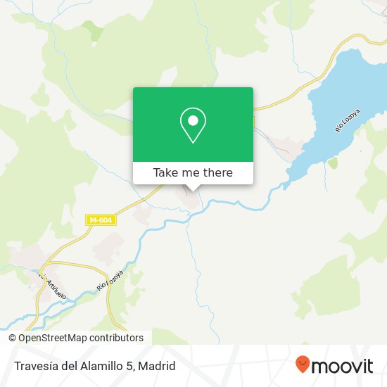 Travesía del Alamillo 5 map