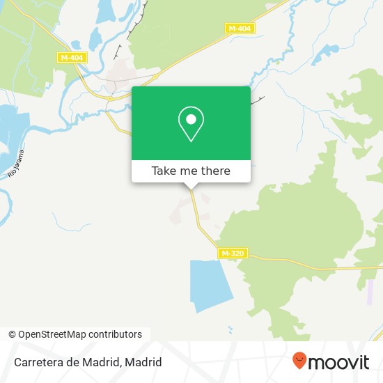 Carretera de Madrid map