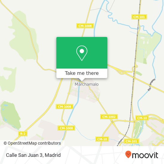 mapa Calle San Juan 3