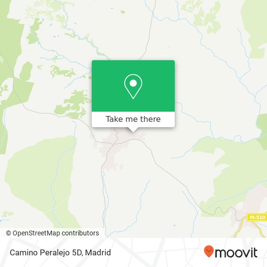 mapa Camino Peralejo 5D
