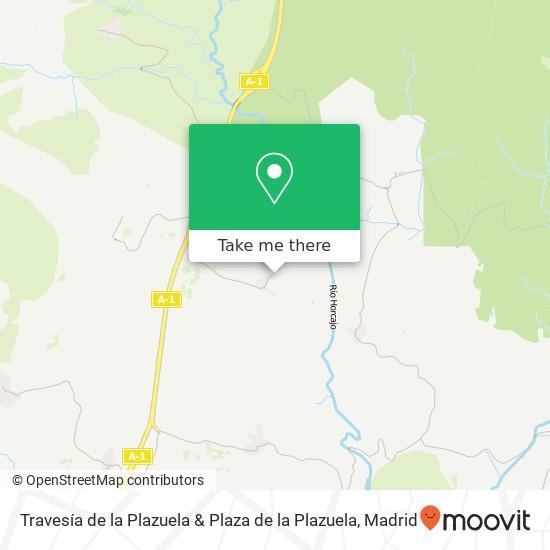 Travesía de la Plazuela & Plaza de la Plazuela map