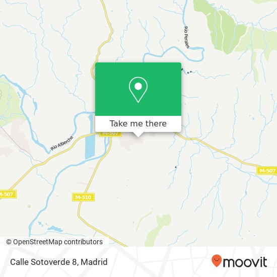 Calle Sotoverde 8 map