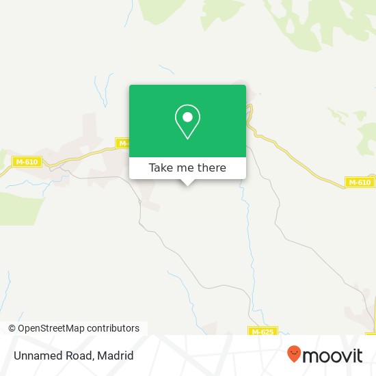 mapa Unnamed Road