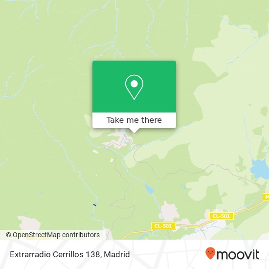 mapa Extrarradio Cerrillos 138