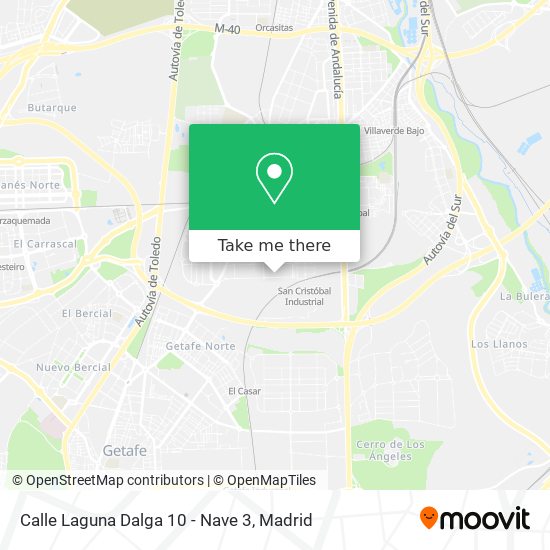 Calle Laguna Dalga 10 - Nave 3 map