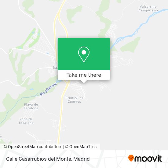 Calle Casarrubios del Monte map