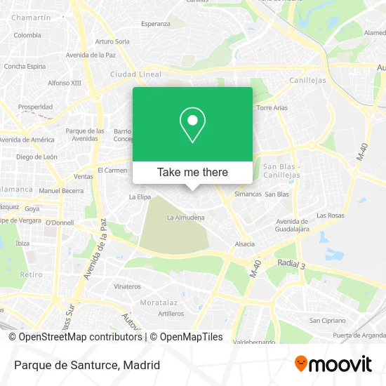 Parque de Santurce map