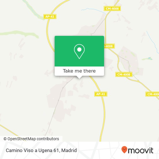 mapa Camino Viso a Ugena 61