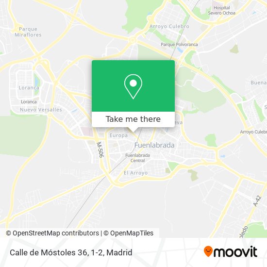 Calle de Móstoles 36, 1-2 map