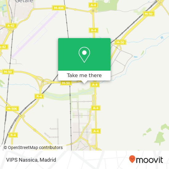 VIPS Nassica map
