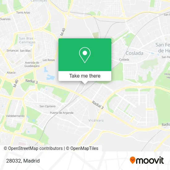 mapa 28032