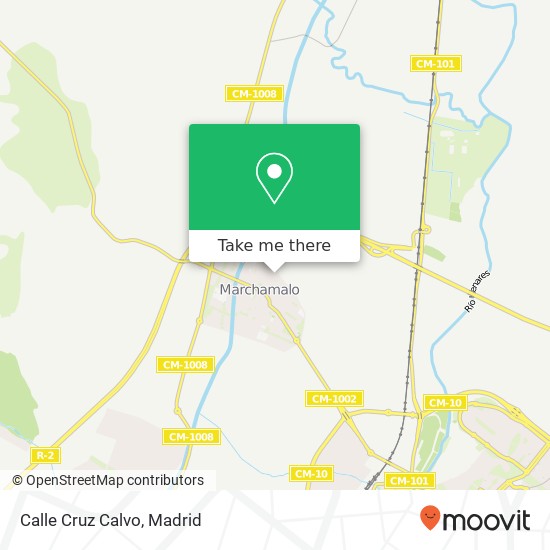 Calle Cruz Calvo map