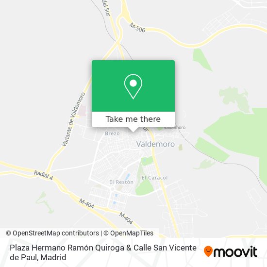 Plaza Hermano Ramón Quiroga & Calle San Vicente de Paul map