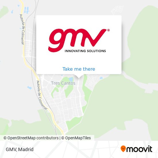 mapa GMV