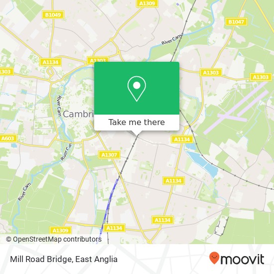 Mill Road Bridge, null map