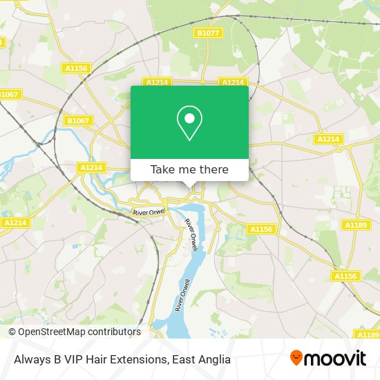 Always B VIP Hair Extensions map