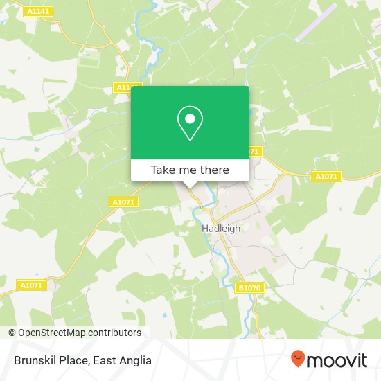 Brunskil Place map