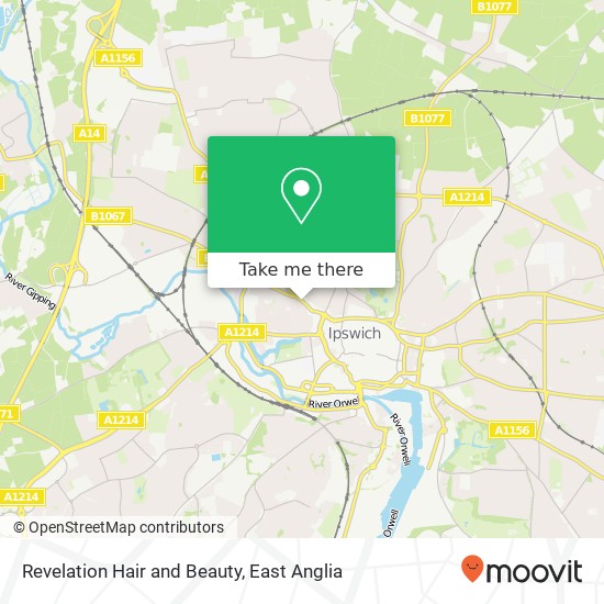 Revelation Hair and Beauty map