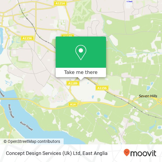 Concept Design Services (Uk) Ltd map