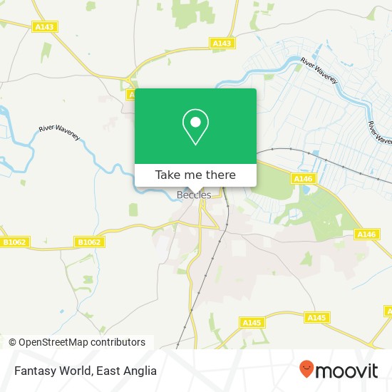 Fantasy World, 4 The Walk Beccles Beccles NR34 9AJ map